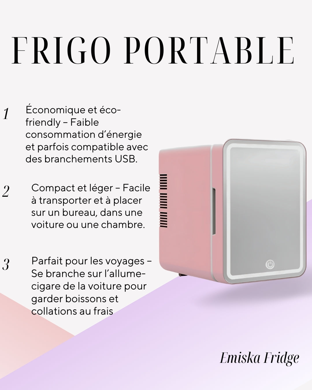 4L Mini frigo Portable